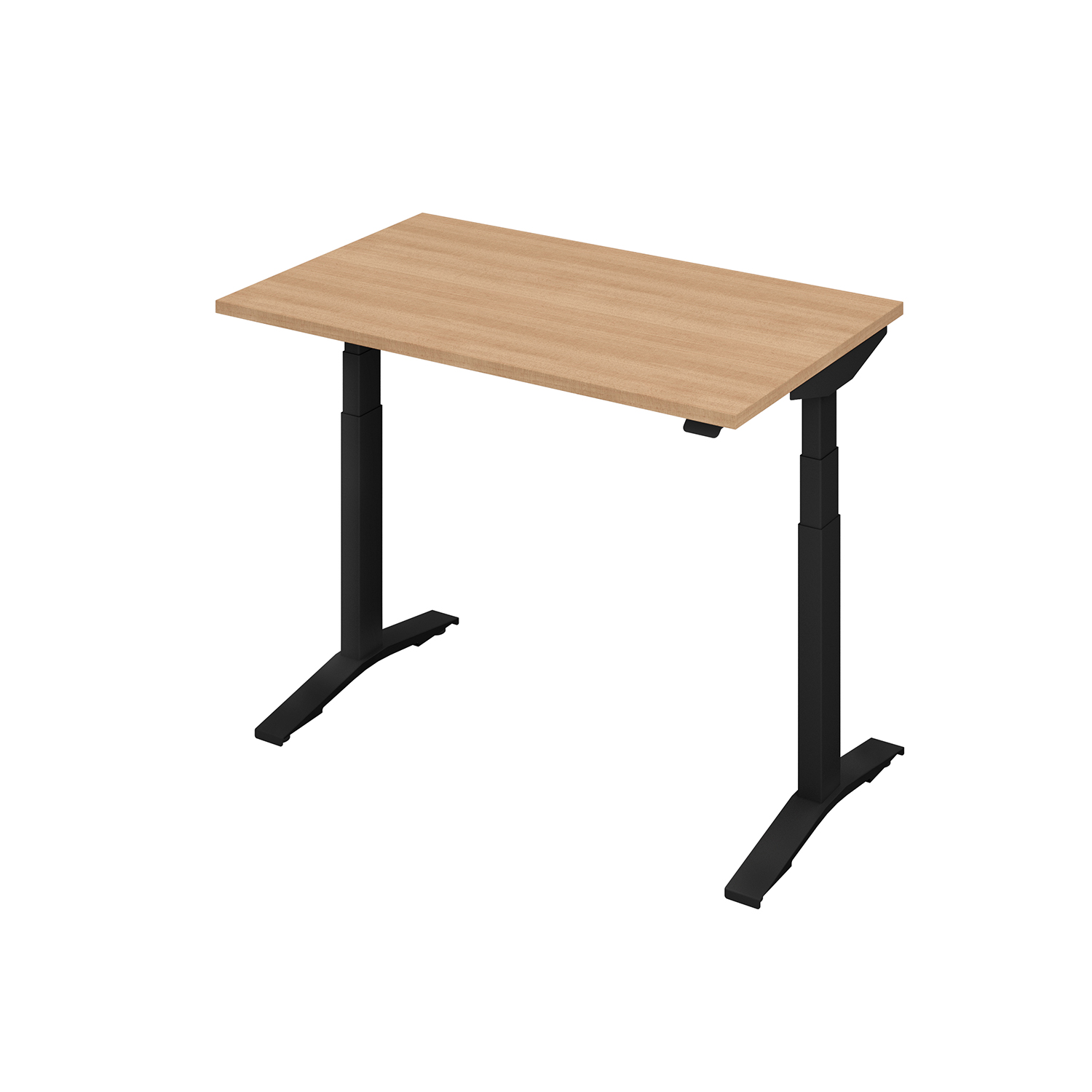 【宅配・お客様組立】 コクヨ 電動式昇降デスク スタンディングデスク STANDSIT-W スタンジットダブル DSW-TK1207SA1 テーブル 天板W115×D67.5cmの画像