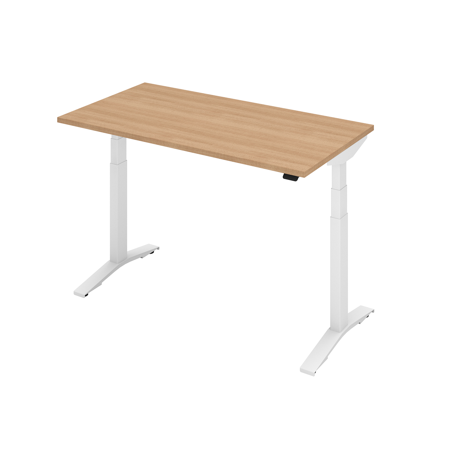 【宅配・お客様組立】 コクヨ 電動式昇降デスク スタンディングデスク STANDSIT-W スタンジットダブル DSW-TK1407SA1 テーブル 天板W135×D67.5cmの画像