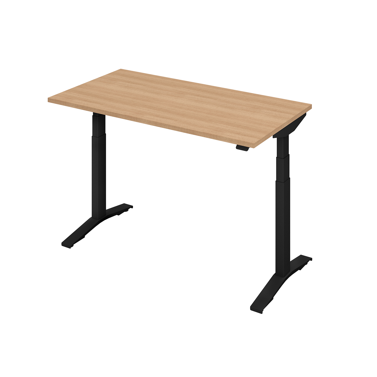 【宅配・お客様組立】 コクヨ 電動式昇降デスク スタンディングデスク STANDSIT-W スタンジットダブル DSW-TK1407SA1 テーブル 天板W135×D67.5cmの画像