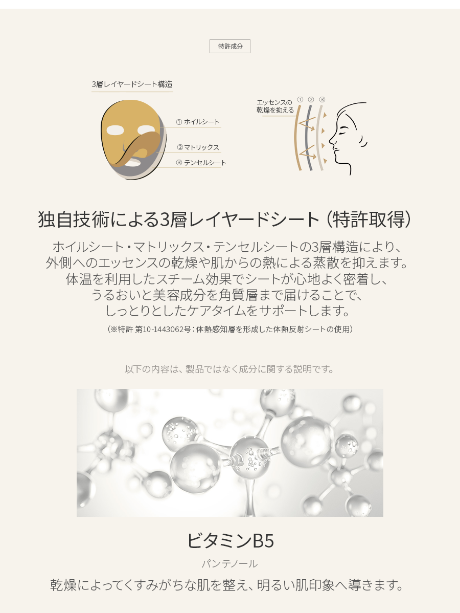 公式/国内発送/5枚セット/箱無】AHC エーエイチシー マスク25g×5枚