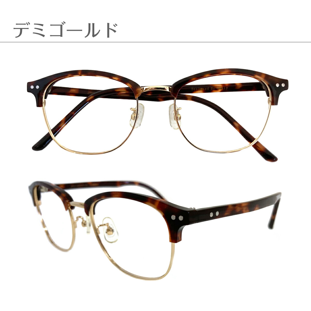 老眼鏡 リーディンググラス ブロー フレーム ケース付き シニアグラス