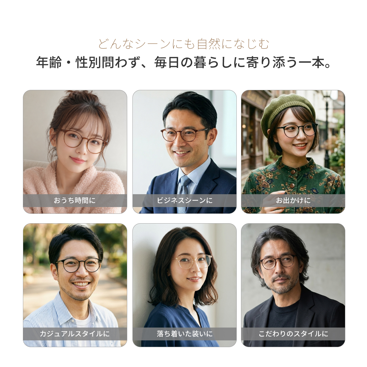 度付き メガネ ボストン ラウンド 形状記憶 軽量 細身 度あり 度入り