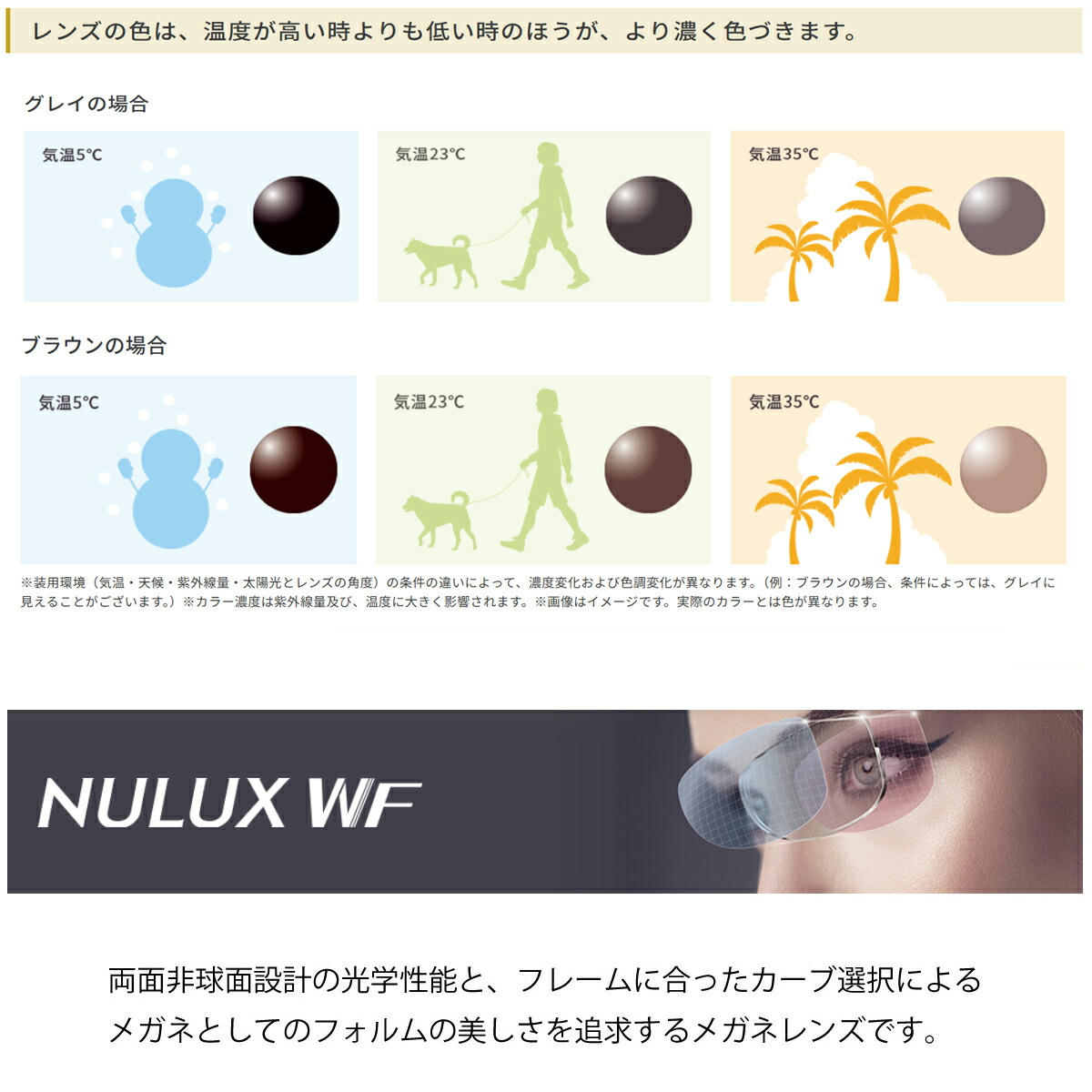 オプションレンズ】HOYA ホヤ 可視光調光 ミラーコート 両面非球面
