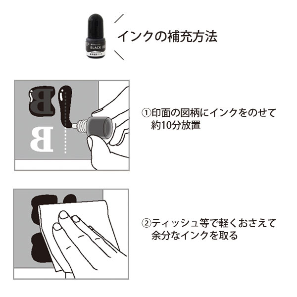 こどものかお 裏写りしにくい NOTE stamp インクセット 原稿用紙0593-006｜komamono｜04