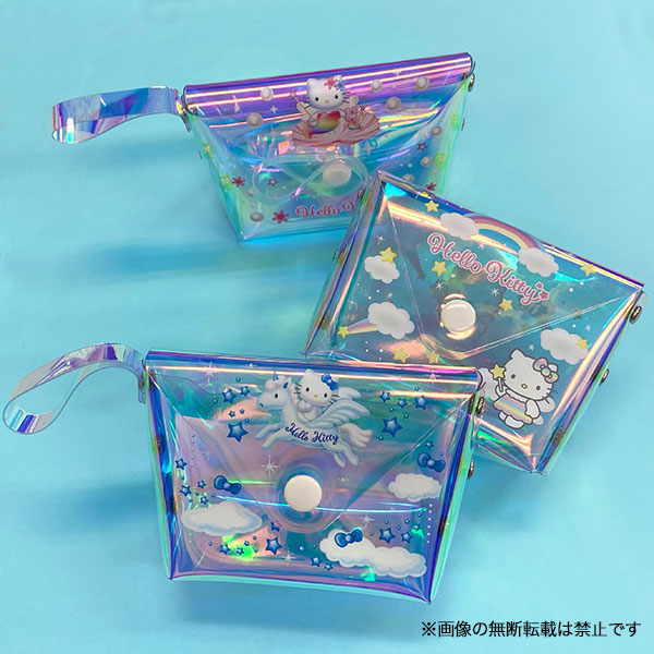 フェアリーキティ キャンディーポット 小物入れ サンリオ ハローキティ オーロラ ミニポーチ 1個 小物入れ