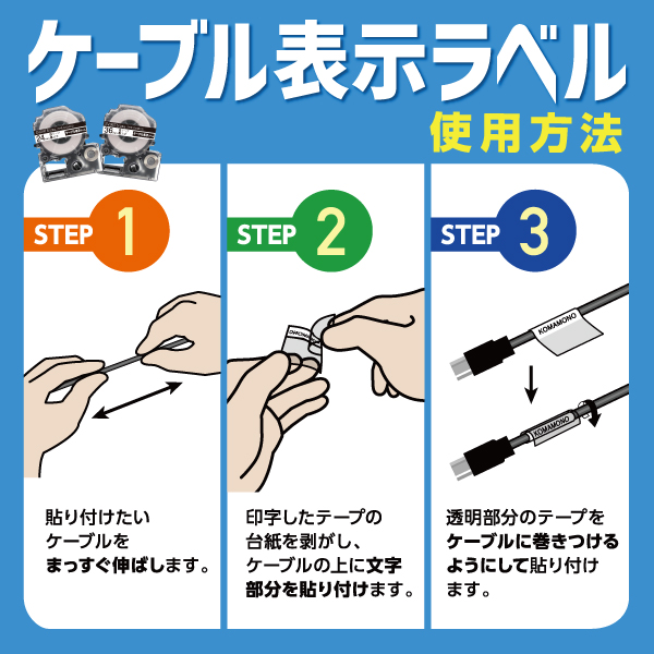 テプラテープ 36mm 互換 テープ テプラプロ テプラ PRO SV36KN 強粘着