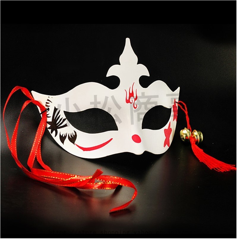送料無料 和風 きつね 半顔 舞踏会 覆面 仮面 マスク ハロウィン コスプレ 変装 ハロウィングッズ 可愛い Azlj0907nsmj02 小松商事 通販 Yahoo ショッピング
