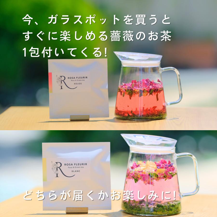 HARIO ガラスポット 大容量で安心 スイッチ1つで簡単に注げる ローズ