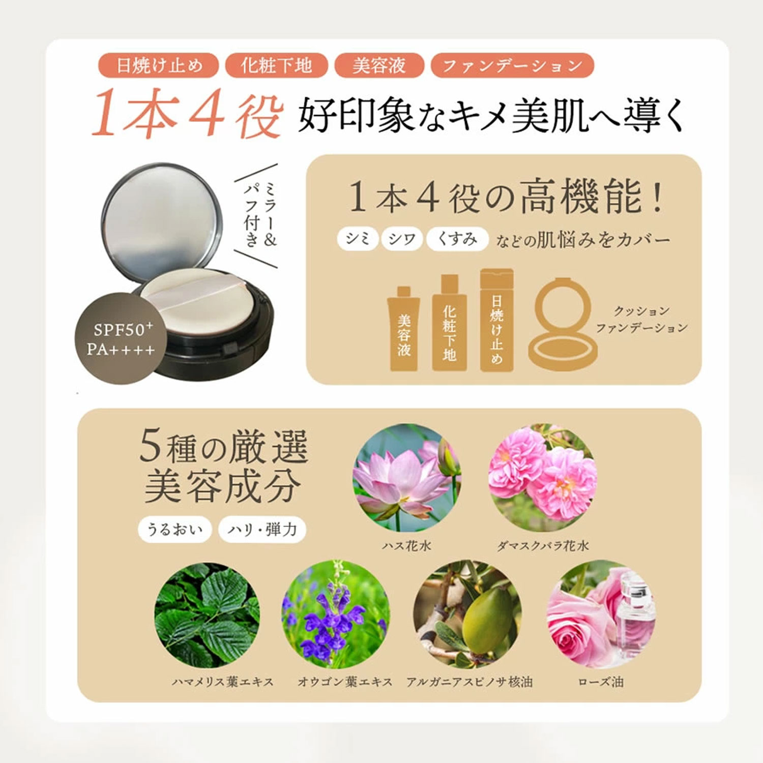 uvファンデーション 紫外線防止 ファンデーション シミ 光老化