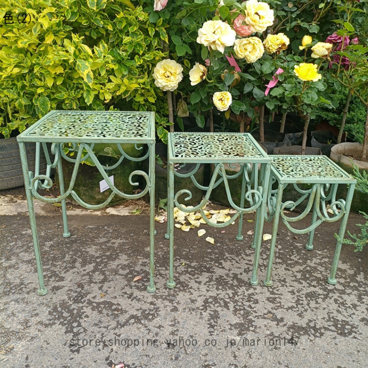 花台 フラワースタンド アイアン ラック コベントガーデン パウダー