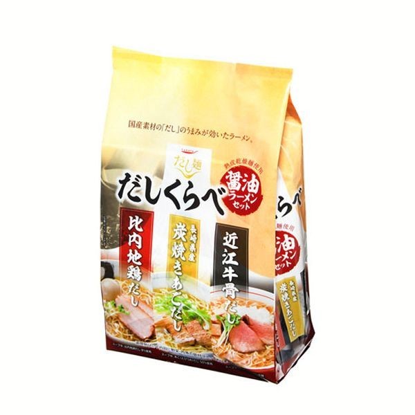 ラーメン だし麺 だしくらべラーメンセット 国分グループ本社 (D) :m7172456:食福堂 - 通販 - Yahoo!ショッピング