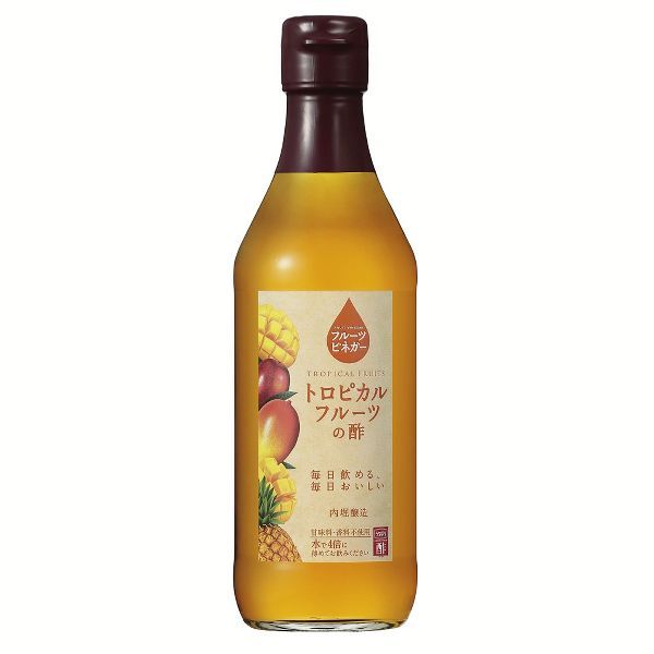 フルーツビネガー 360ml 飲むお酢 飲む酢 ビネガードリンク リンゴ酢 内堀 :m7194410:食福堂 - 通販 - Yahoo!ショッピング