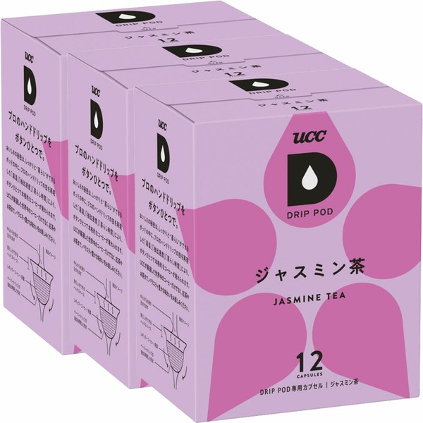 コーヒー 紅茶 緑茶 UCC ドリップポッド 専用カプセル 12杯分 3箱