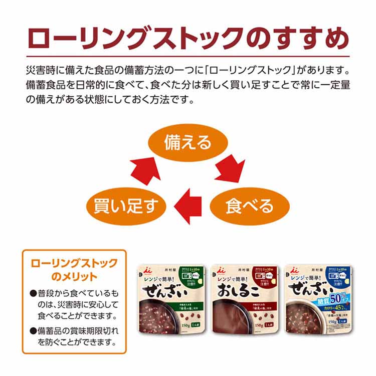和菓子あずきあんこおやつ時短電子レンジ湯煎ヘルシー健康糖質【6個】レンジで簡単糖質50％オフぜんざい井村屋 
