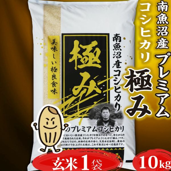 令和6年産新米予約】令和6年 新米 新潟県南魚沼しおざわ産プレミアム コシヒカリ 「極み」 玄米10kg 送料無料 10月下旬〜11月上旬入荷予定 :  tokubetsu4 : 農家からの贈り物 - 通販 - Yahoo!ショッピング