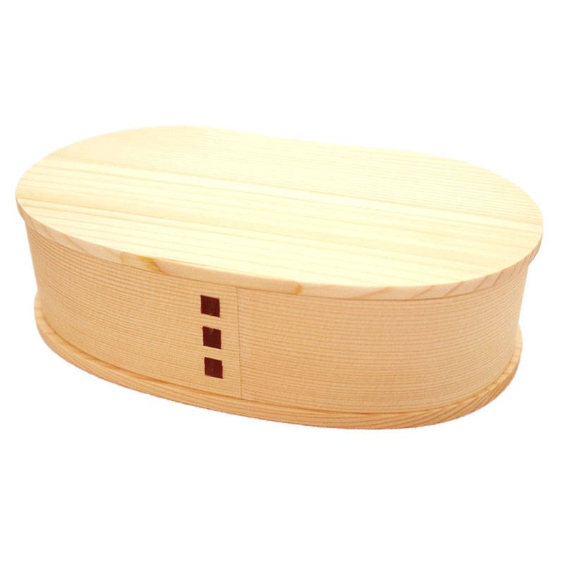 あいらしか 【在庫限り 約42％OFF】曲げわっぱ お弁当箱 豆型 一段