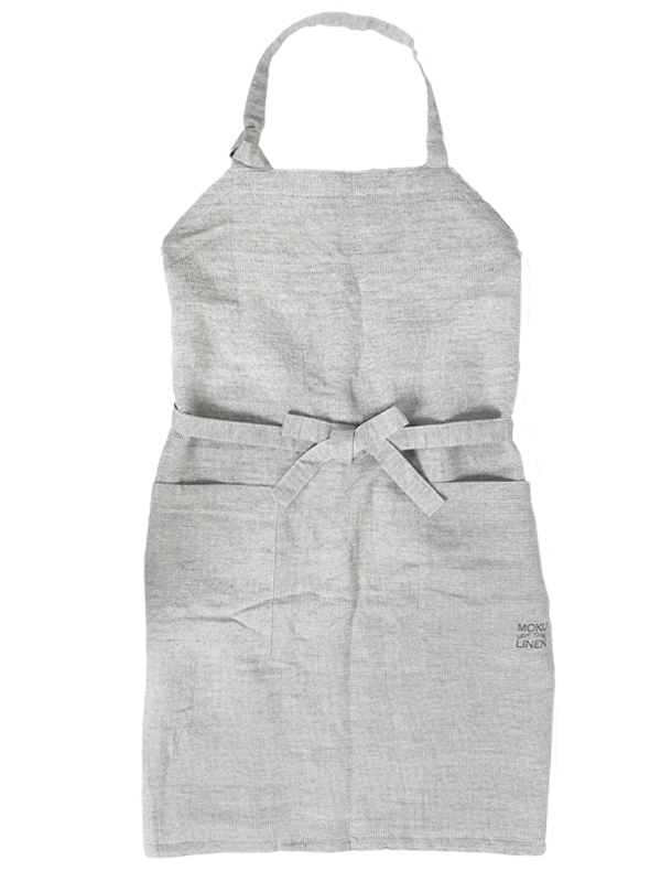 エプロン MOKU Light Towel LINEN APRON モク リネン 今治製 コン