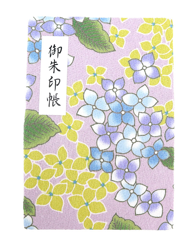 御朱印帳 花柄 和柄 おしゃれ レディース 二越 ちりめん 日本製
