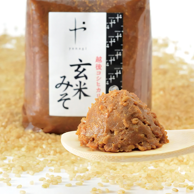 コシヒカリ玄米みそ 袋入 500g : 米屋おおくら - 通販 - Yahoo