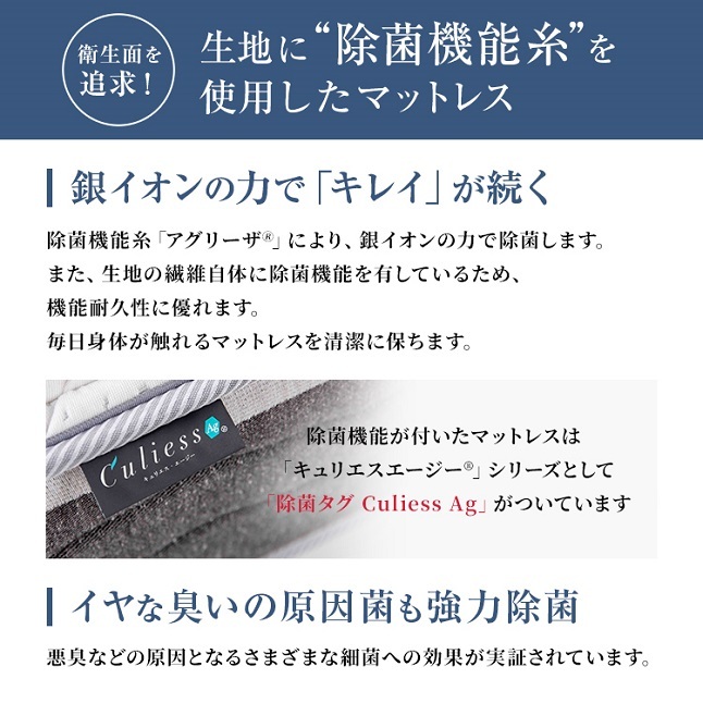 購入大特価 【3/31価格改定】セット特価・フランスベッド ベッド ワイドダブル ES-901 ・TW-101Ag α | 正規品 ES901 マットレス付き 脚付き 除菌 キュリエス