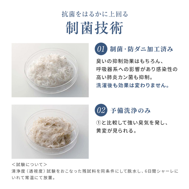 正規品 フランスベッド 羽毛布団 ダブル CS-04 AS オールシーズン タイプ | 羽毛ふとん 高級羽毛布団 二枚合わせ 日本製 国産 パワードーム_17