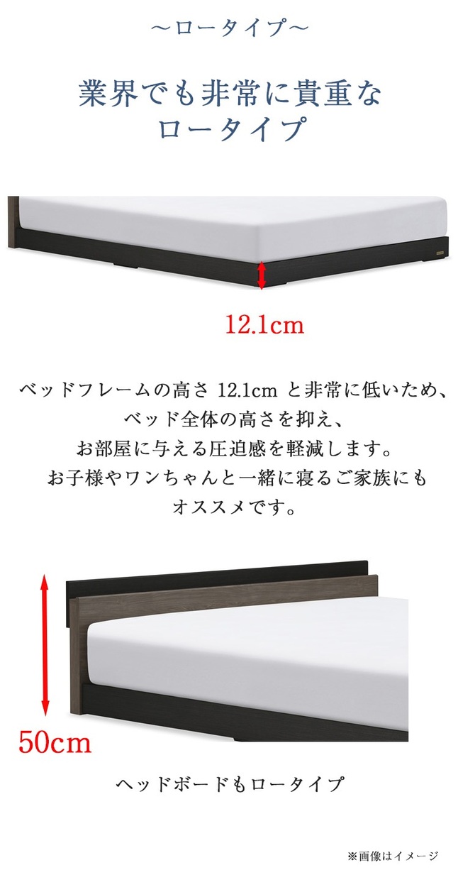フランスベッド（FRANCEBED） ベッドフレーム ダブル LC-001 | 正規品