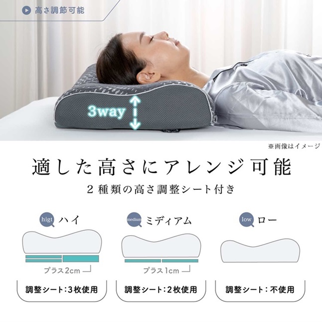 フランスベッド（FRANCEBED） 正規品 枕 LTショルダーフィットピロー