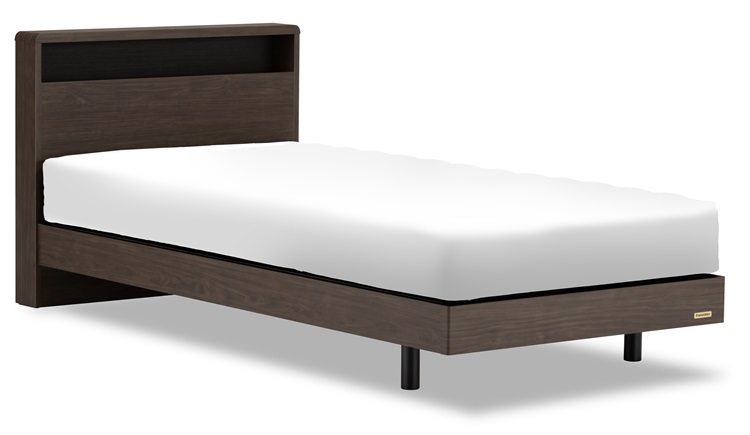 セット特価 フランスベッド ベッド シングル PSC23-01 脚付き MT-030スリム | 正規品 シングルベッド マットレス付 マットレスセット  ベッドセット 白 ホワイト