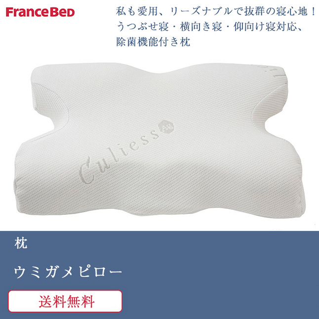 フランスベッド（FRANCEBED） 11/5価格改定 枕 ウミガメピロー | 正規