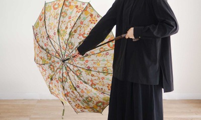 小宮商店　UVカット　晴雨兼用傘　和花　60ｃｍ　12本骨 小宮商店 UVカット 晴雨兼用傘 和花 60cm 12本骨