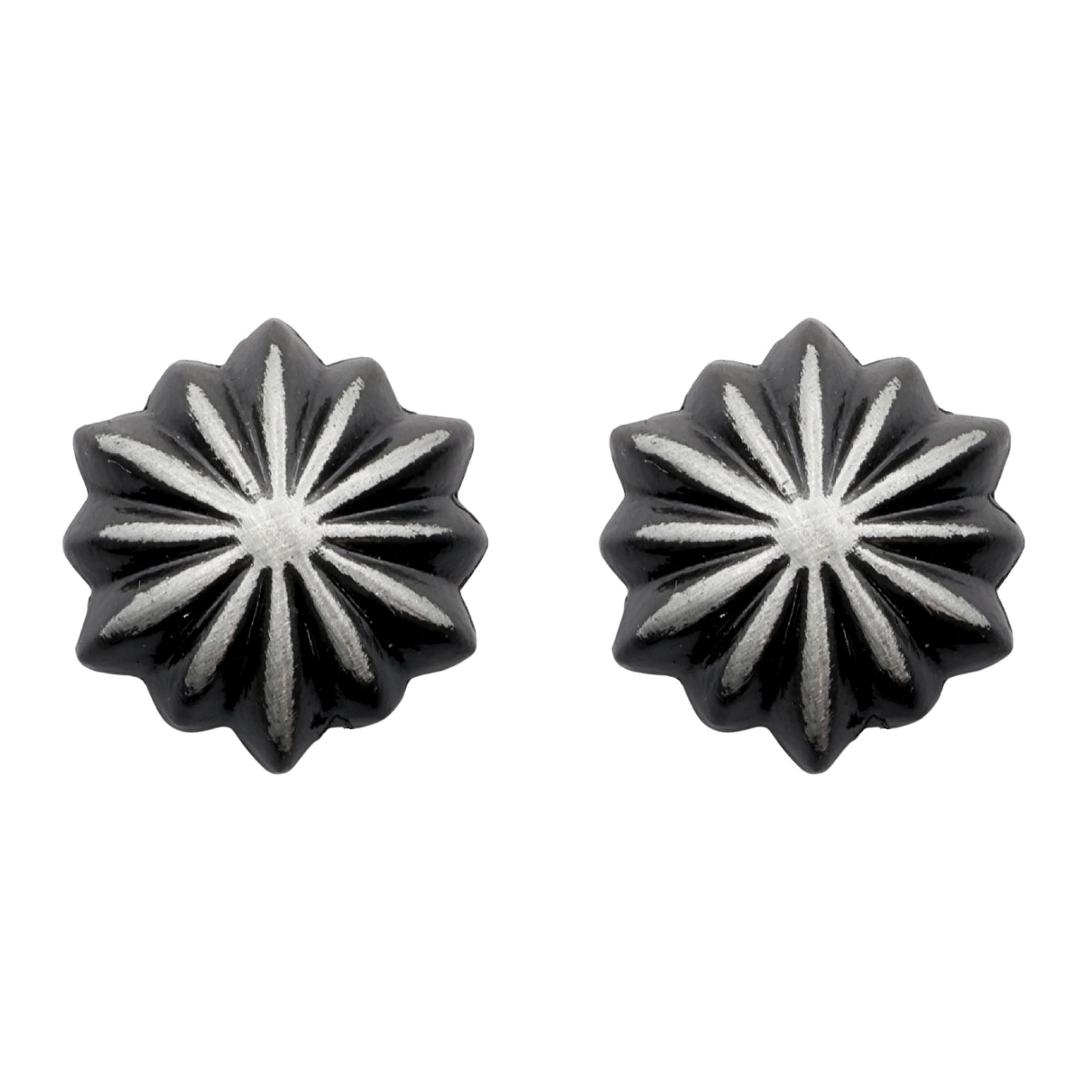 アポロコンチョ 18mm ネジ式 2個セット 選べる3色 スタッズ 飾りボタン
