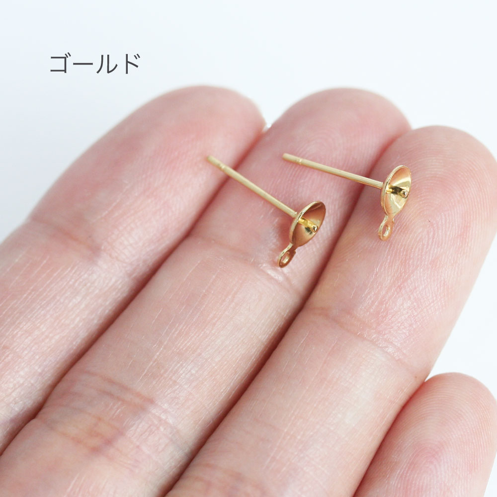 楽天市場】CZロイヤルジュエルステンレスピアス（5mm） 1個販売