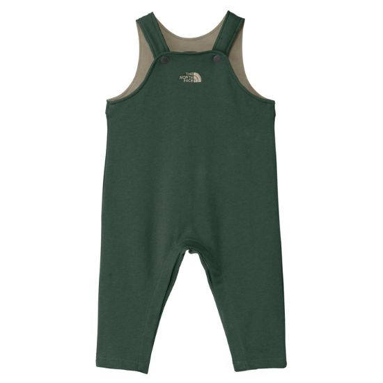 ザノースフェイス スウェットロゴオーバーオール NBB32560 キッズ/子供用  B SWEAT OVERALL※先行クリアランス【返品交換不可】 | THE NORTH FACE | 01