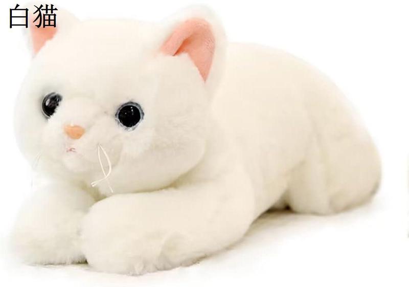 三毛猫 ぬいぐるみ 50cm ネコ 猫 抱き枕 リアル 生々しい寝具 可愛い 柔らかい ふわふわ もちもち ぬいぐるみ 可愛い 寝具 人形｜komugi-st｜04