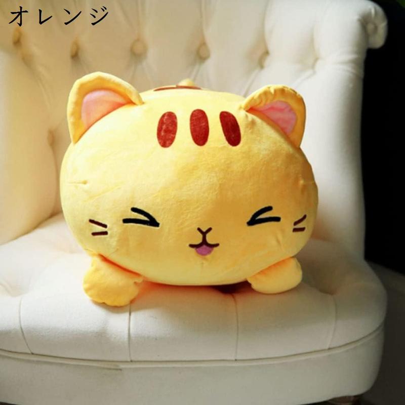 猫 ネコ 抱き枕 クッション チャトラ 滑らか 大きい プレゼント 生々しい かわいい 手触りふわふわ 縫いぐるみ もちもち ぬいぐるみ｜komugi-st｜02