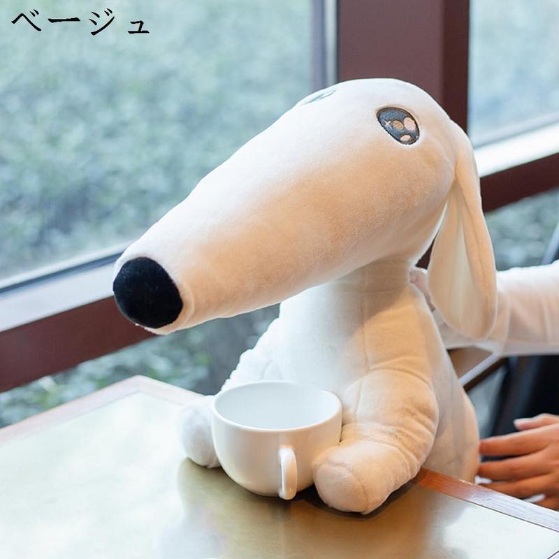 犬 いぬ 柔らかく もちもち 抱き枕 動物 癒される 面白い 可愛い かわいい 気持ちいい ぬいぐるみ ふわふわ 多機能 背当て 添い寝｜komugi-st｜02