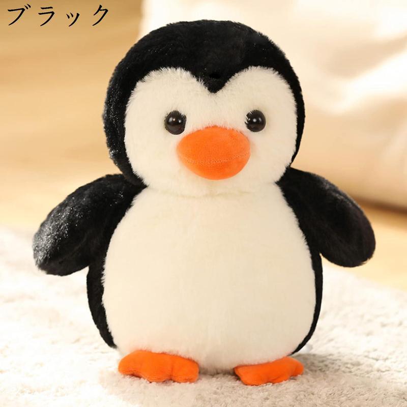 ペンギン 縫い包み ブラック 40cm 本物そっくり リアルぬいぐるみ 添い寝枕 かわいい ペンギン 玩具 ペンギン抱き枕 大サイズ 置物｜komugi-st｜02