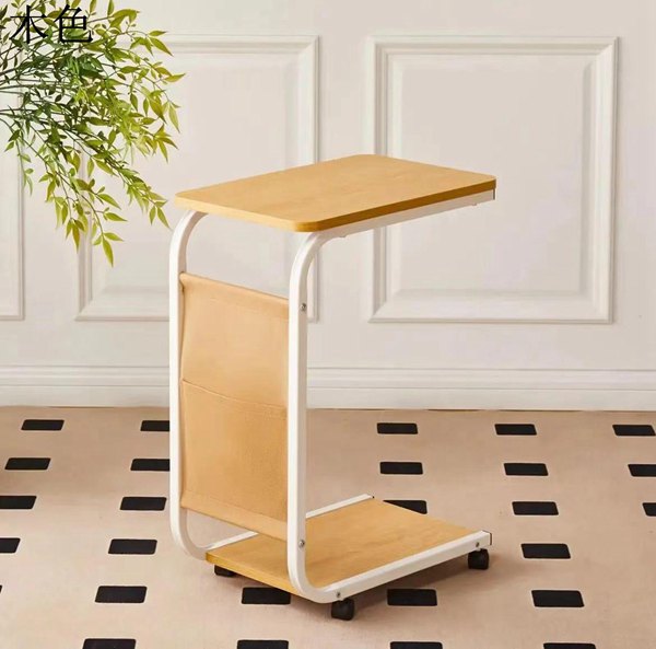 可移動サイドテーブル コの字型 ナイトテーブル ソファサイドテーブル キャスター 簡単組み立て コーヒーテーブル モダン オフィスデスク｜komugi-st｜04