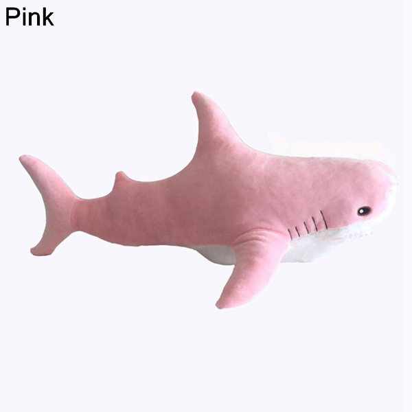 15-140cmの巨大なかわいいサメのぬいぐるみのおもちゃの柔らかいぬいぐるみの枕誕生日プレゼントクッション人形ギフト子供のための-45cm、青｜komugi-st｜04