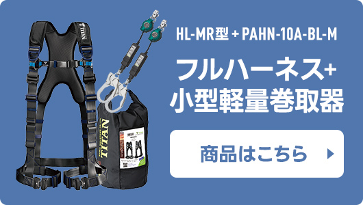 タイタン フルハーネス PAHN-10A-BL-M Mサイズ ブラック TITAN PANGAEA