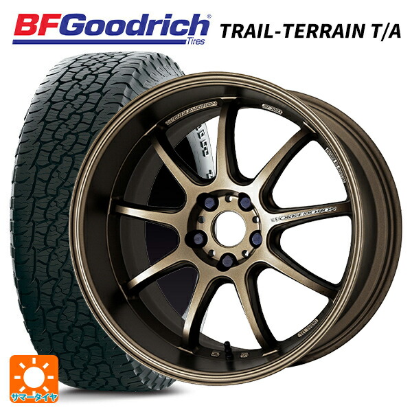 即日発送 トヨタ RAV4(50系)用 235/65R17 108T XL BFグッドリッチ トレイルテレーン T/A ホワイトレター # エモーション D9 :eg001124012:タイヤホイール専門店コニシタイヤ