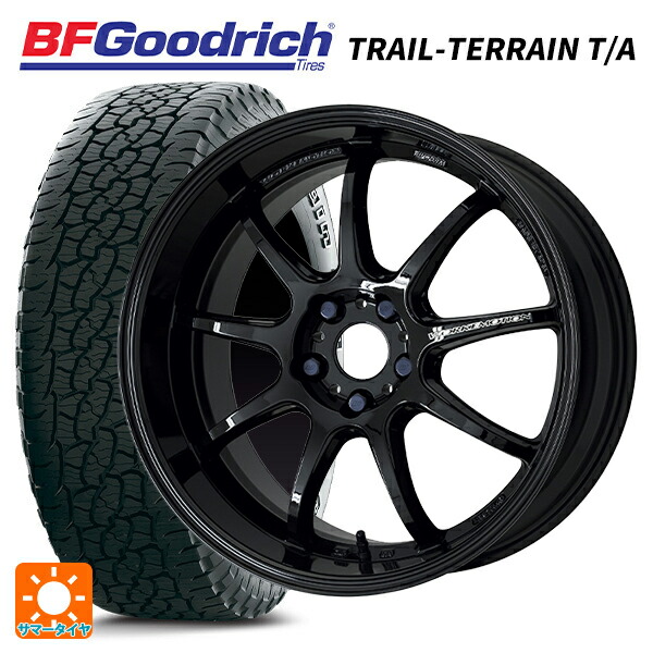 トヨタ RAV4(50系)用 235/65R17 108T XL BFグッドリッチ トレイルテレーン T/A ホワイトレター # 正規品 エモーション D9Rサマータイヤホイール 4本セット :eg001124200:タイヤホイール専門店コニシタイヤ