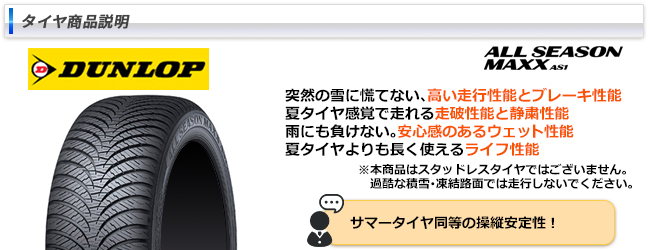 トヨタ アルファード(30系)用 225/60R17 99H ダンロップ オール