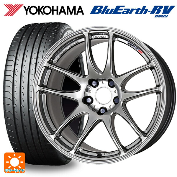 トヨタ RAV4(50系)用 225/65R17 102H ヨコハマ ブルーアース RV03 エモーション CR極サマータイヤホイール 4本セット :eg001122089:タイヤホイール専門店コニシタイヤ