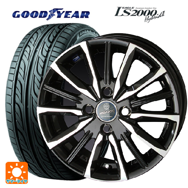 サマータイヤホイール4本セット 165/55R15 75V グッドイヤー イーグル LS2000 ハイブリッド2 # 共豊 スマック ヴァルキリー # 15 4.5J :et003504ew026418:Tire Wheel JAPON