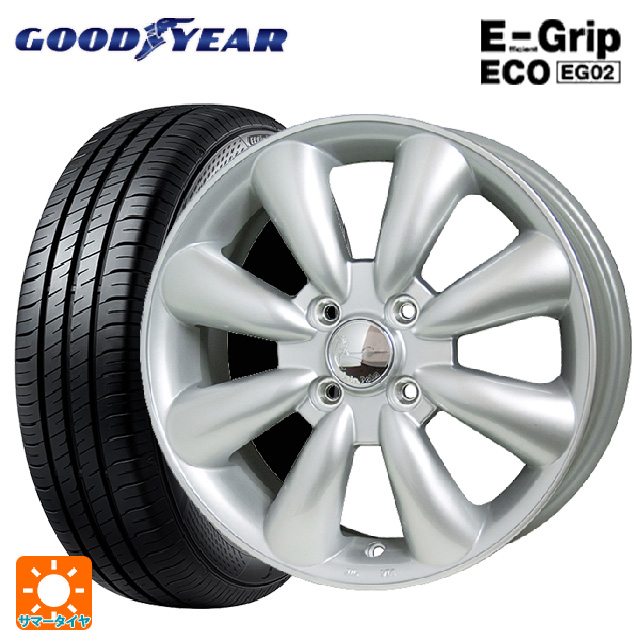 サマータイヤホイール4本セット 165/60R15 77H グッドイヤー エフィシェントグリップ エコ EG02 # ホットスタッフ ララパーム KC8 # 15 5J :et015609ew005448:Tire Wheel JAPON