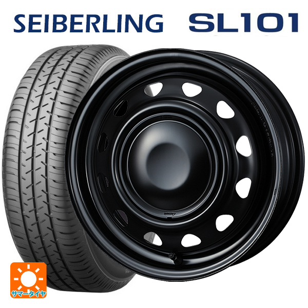 サマータイヤホイール4本セット 155/65R14 75S セイバーリング セイバーリング SL101(ブリヂストン工場生産） # ウェッズ ネオキャロ スチールホ｜konishi-tire2