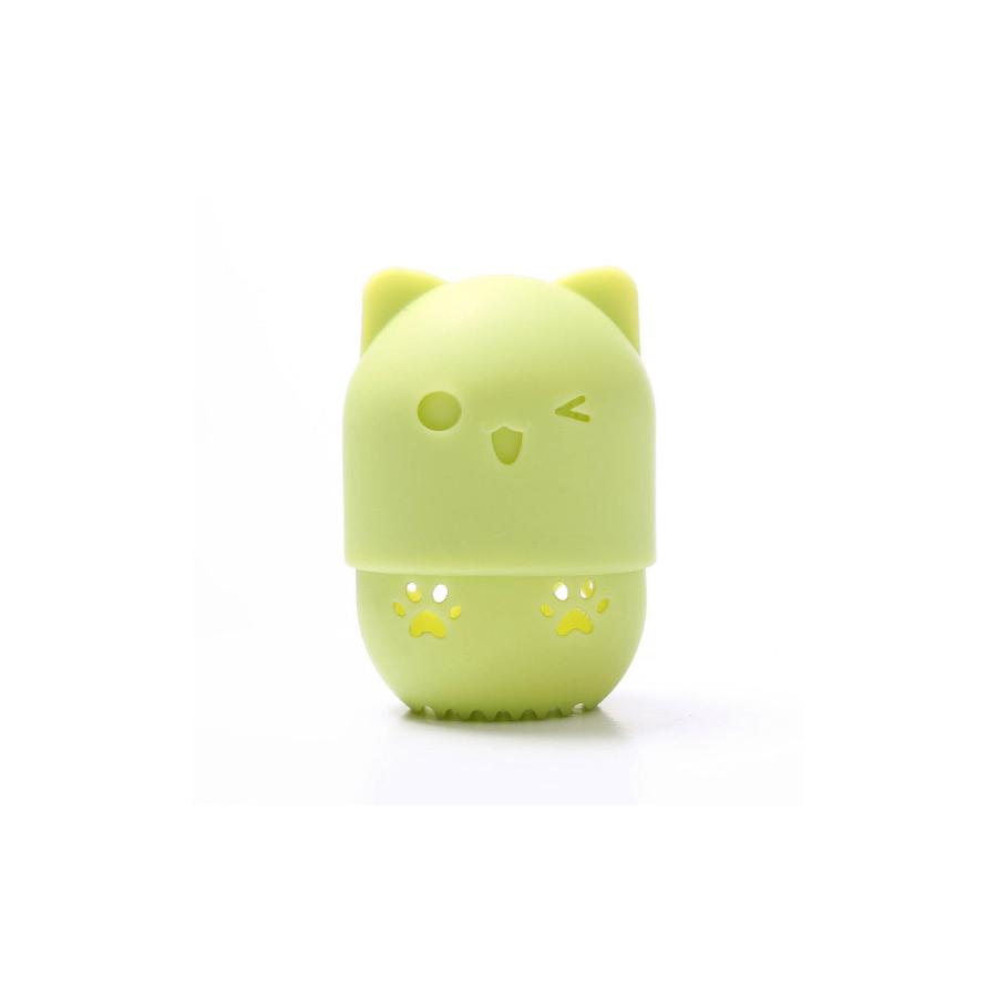 パフホルダー スポンジパフ メイクパフ パフボックス パフケース 乾燥 軽量 柔らかい シリコン ポイント消化|konkonya27|13