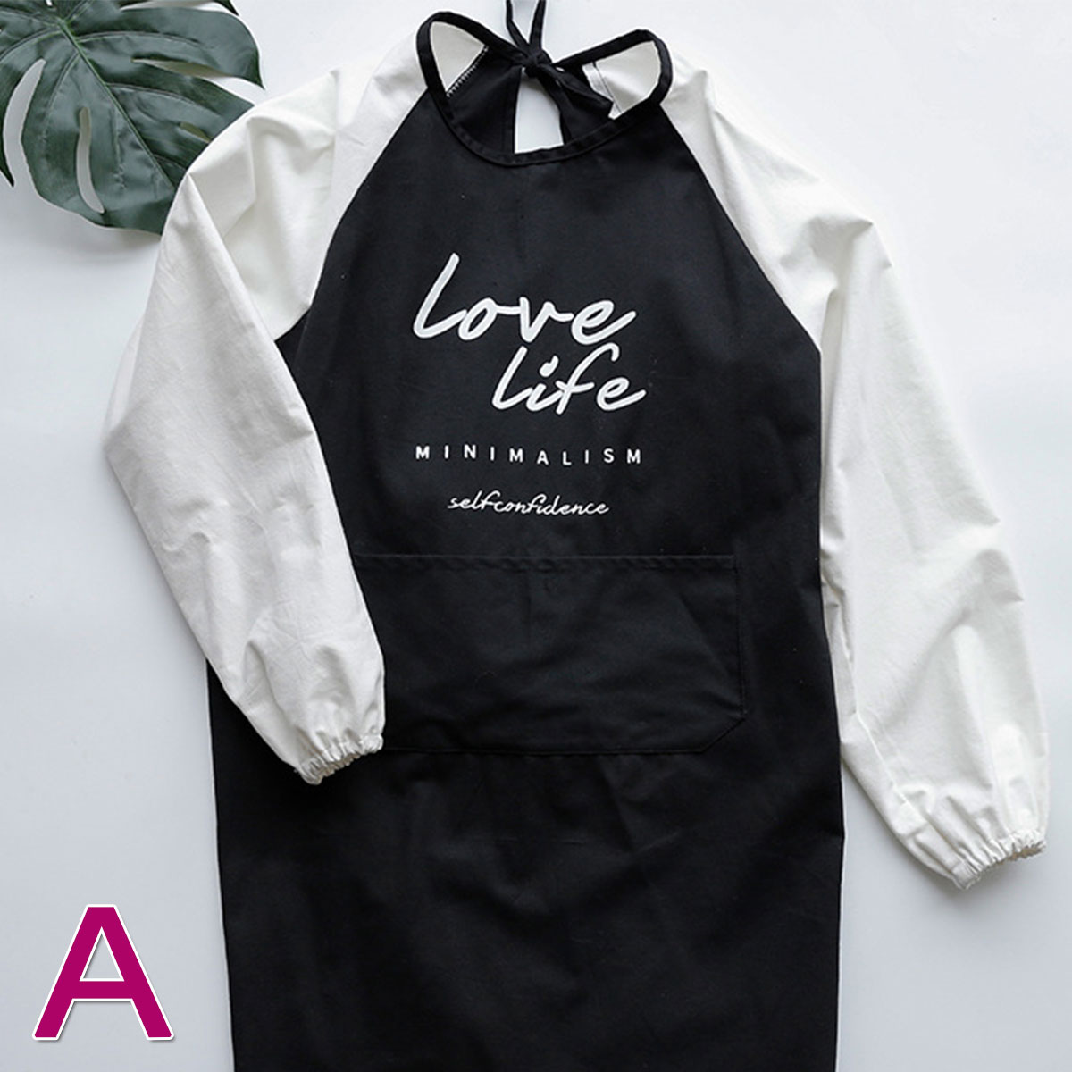 エプロン 割烹着 レディース スモックエプロン かっぽう着 ゆったり