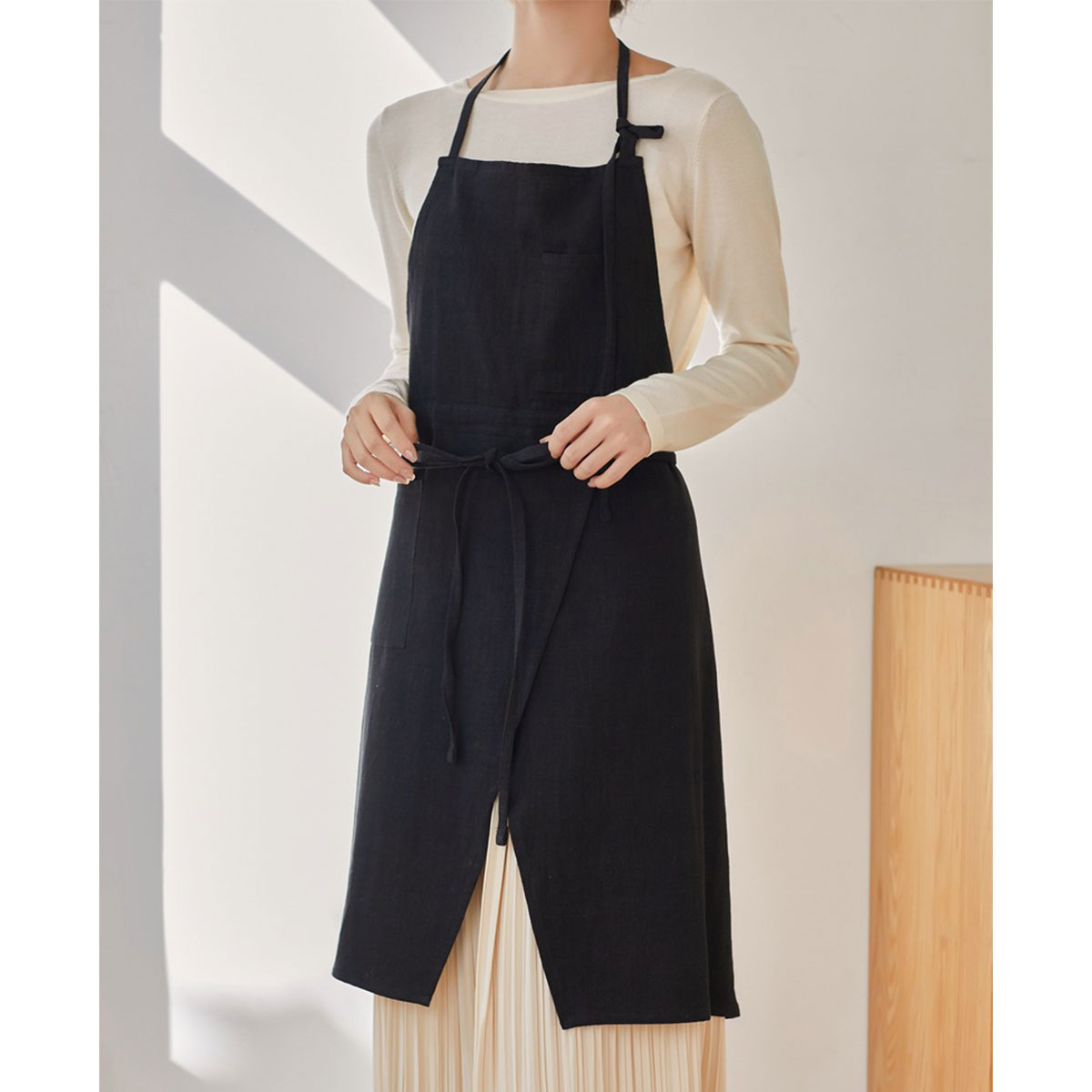 kon　リネンエプロン kontex エプロン MOKU Light Towel LINEN APRON モク リネン